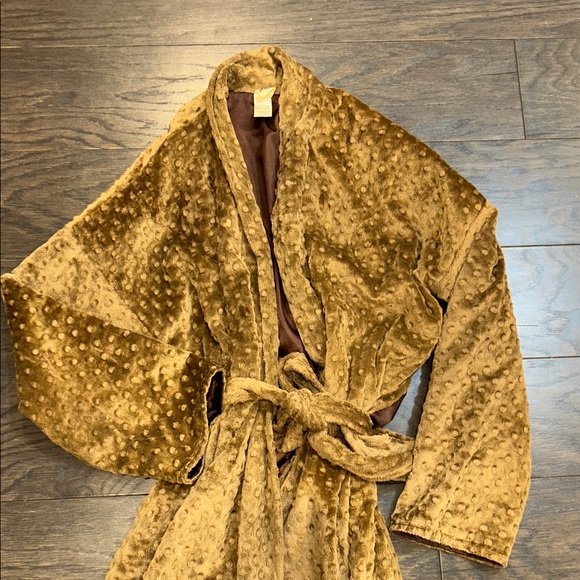 Brown Textured Robe - Picture 3 of 6